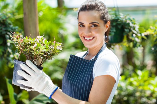 Sustainable garden practices in a Shoreditch home garden
